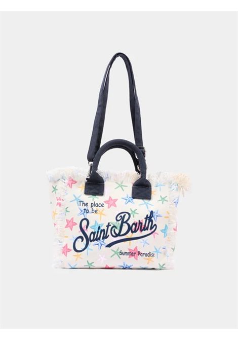 Borsa Media in canvas SAINT BARTH | COL0001 COLETTE00578L STARFISH REEF 10